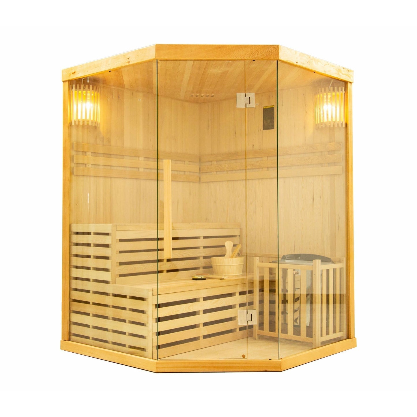 Sanotechnik TALLINN Sauna 3 Pers. 150x150x200 cm