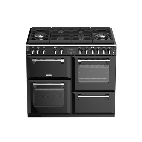 STOVES RICHMOND Deluxe S1000 GTG GAS Schwarz