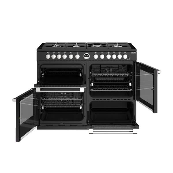 STOVES STERLING Deluxe S1100 DF GAS Schwarz