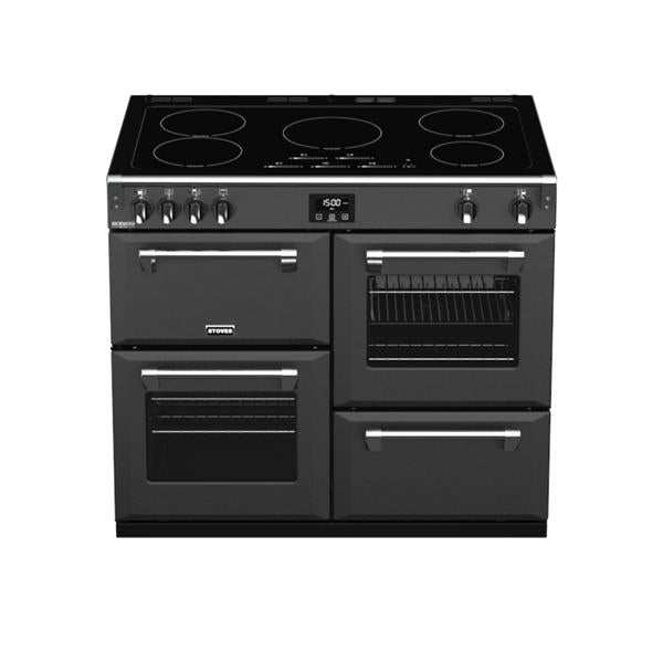 STOVES RICHMOND Deluxe S1000 EI INDUKTION Anthrazit/Chrom