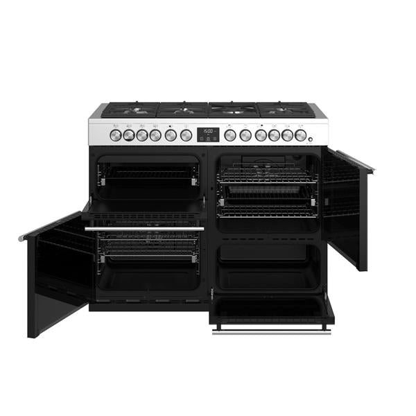 STOVES PRECISION S1100 Deluxe DF GAS Edelstahl/Chrom