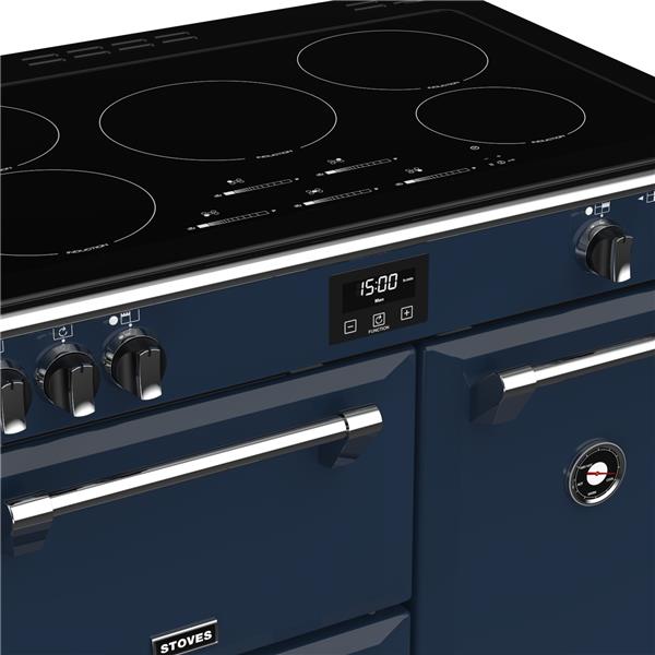 STOVES RICHMOND Deluxe S900 EI INDUKTION CB Midnight Blue