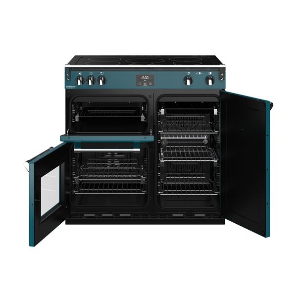 STOVES RICHMOND Deluxe S900 EI INDUKTION CB Kingfisher Teal/Chrom