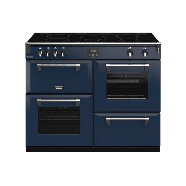 STOVES RICHMOND Deluxe S1100 EI INDUKTION CB Midnight Blue/Chrom