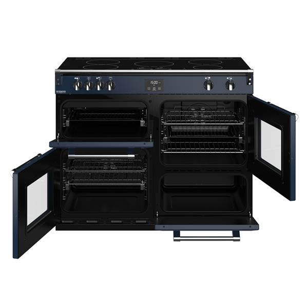 STOVES RICHMOND Deluxe S1100 EI INDUKTION CB Midnight Blue/Chrom