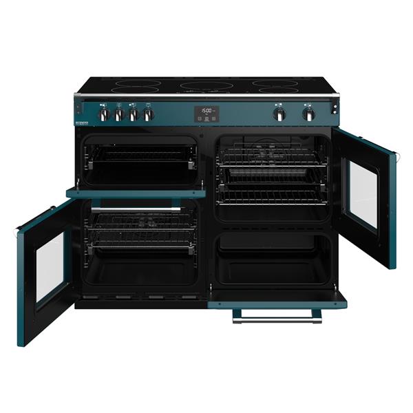 STOVES RICHMOND Deluxe S1100 EI INDUKTION CB Kingfisher Teal/Chrom