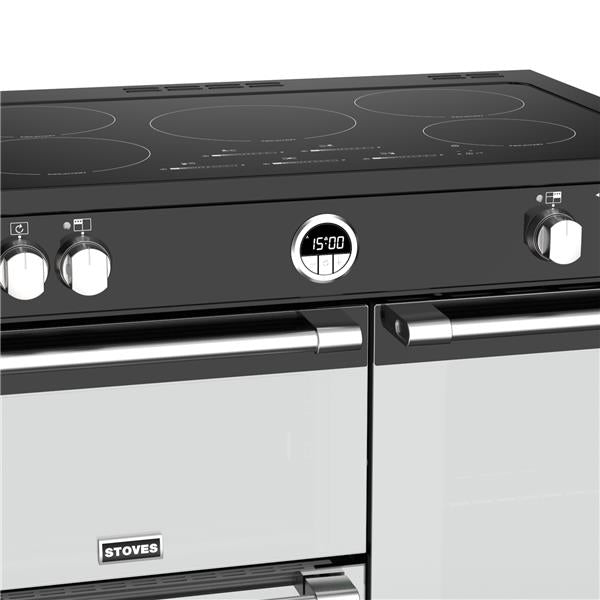 STOVES STERLING Deluxe S900 EI INDUKTION Schwarz