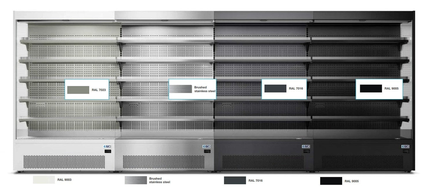 NordCap Wandkühlregal GALAXY TN 1250 GD