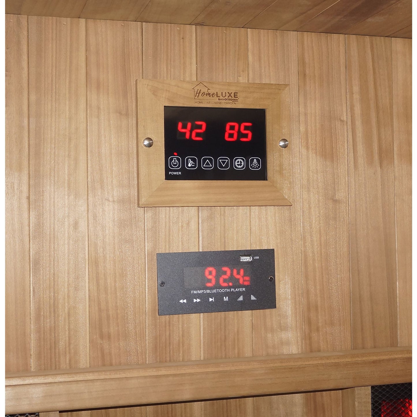 SANOTECHNIK KOTKA Sauna und Infrarotkabine 4-5 Personen