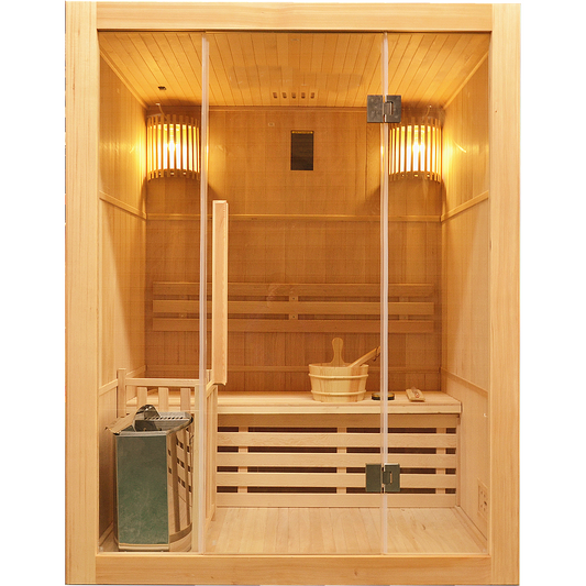 Sanotechnik RIGA Sauna 3 Pers.150x120x190 cm