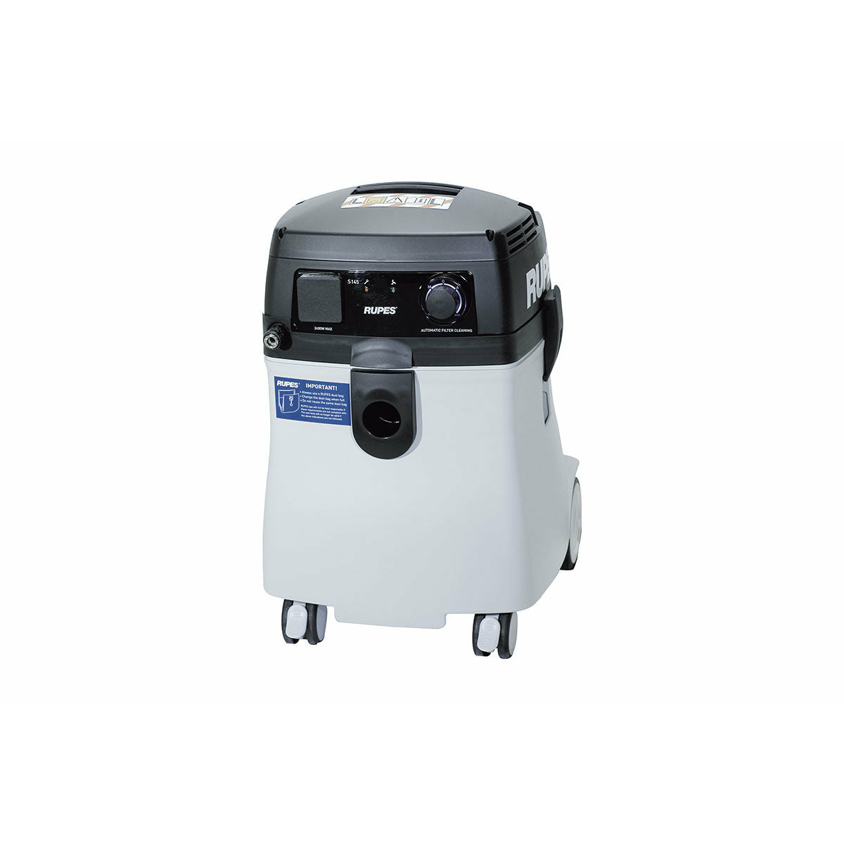 RUPES 45 LITER PROFESSIONELLER STAUBSAUGER S145PL - S145EPL