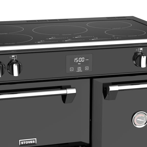 STOVES RICHMOND Deluxe S900 EI INDUKTION Schwarz