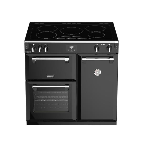 STOVES RICHMOND Deluxe S900 EI INDUKTION Schwarz