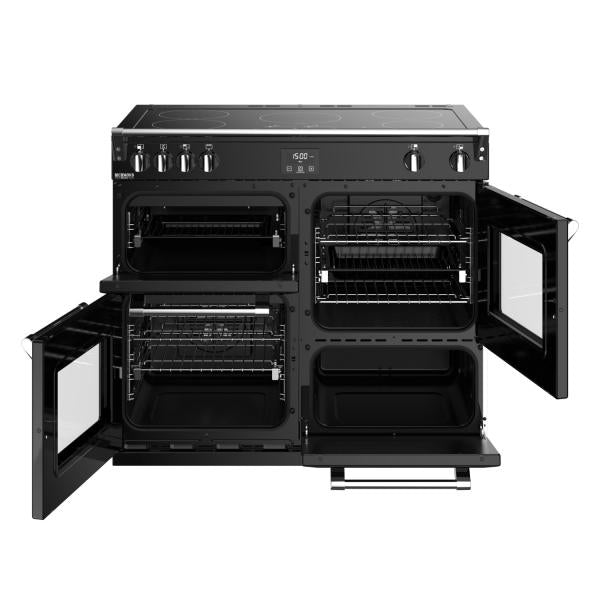 STOVES RICHMOND Deluxe S1000 EI INDUKTION Schwarz