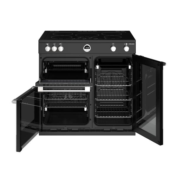 STOVES STERLING S900 EI INDUKTION Schwarz