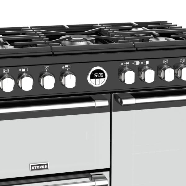 STOVES STERLING Deluxe S900 DF GAS Schwarz