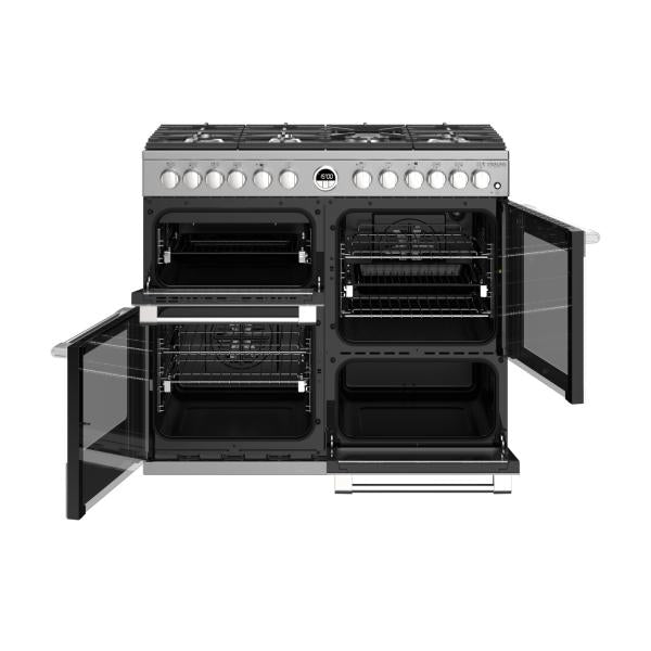 STOVES STERLING Deluxe S1000 DF GAS Edelstahl