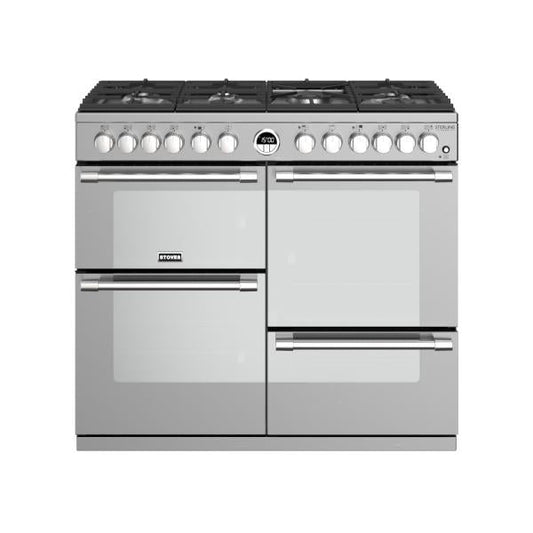 STOVES STERLING Deluxe S1000 DF GAS Edelstahl