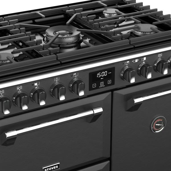 STOVES RICHMOND Deluxe S900 DF EU GAS CB Anthracite