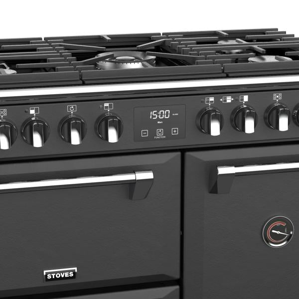 STOVES RICHMOND Deluxe S900 DF EU GAS CB Anthracite