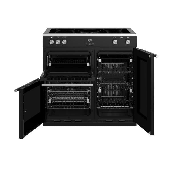 STOVES PRECISION S900 Deluxe EI INDUKTION Schwarz