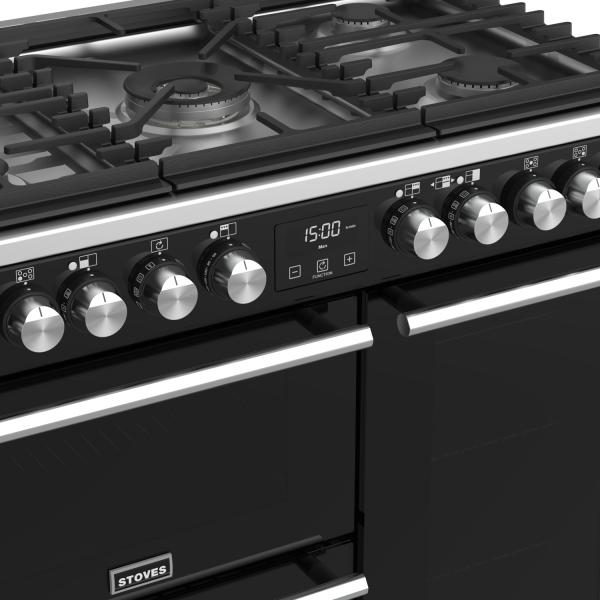 STOVES PRECISION S900 Deluxe DF GAS Schwarz