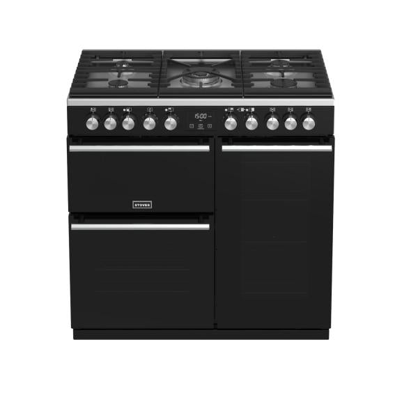 STOVES PRECISION S900 Deluxe DF GAS Schwarz