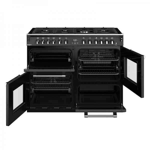 STOVES RICHMOND Deluxe S1100 DF GAS CB Anthrazit/Chromm