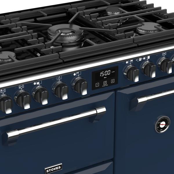 STOVES RICHMOND Deluxe S900 DF GAS CB Midnight Blue