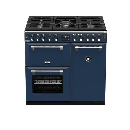 STOVES RICHMOND Deluxe S900 DF GAS CB Midnight Blue