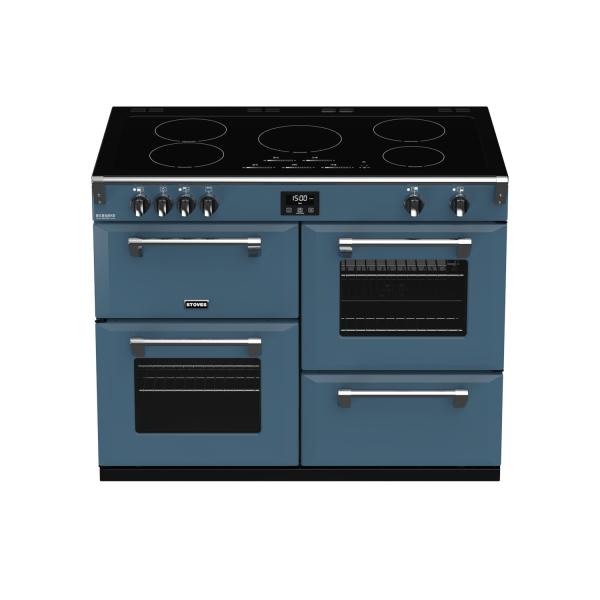 STOVES RICHMOND Deluxe S1100 EI INDUKTION CB Thunder Blue/Chrom