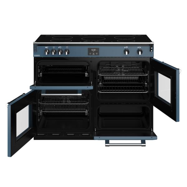 STOVES RICHMOND Deluxe S1100 EI INDUKTION CB Thunder Blue/Chrom