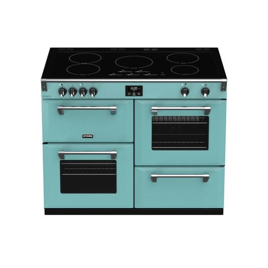 STOVES RICHMOND Deluxe S1100 EI INDUKTION CB Country Blue/Chrom