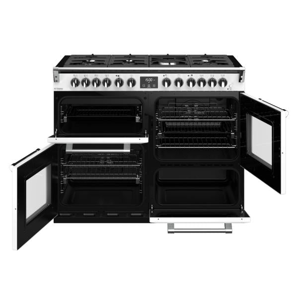 STOVES RICHMOND Deluxe S1100 DF GAS CB Icy White/Chrom