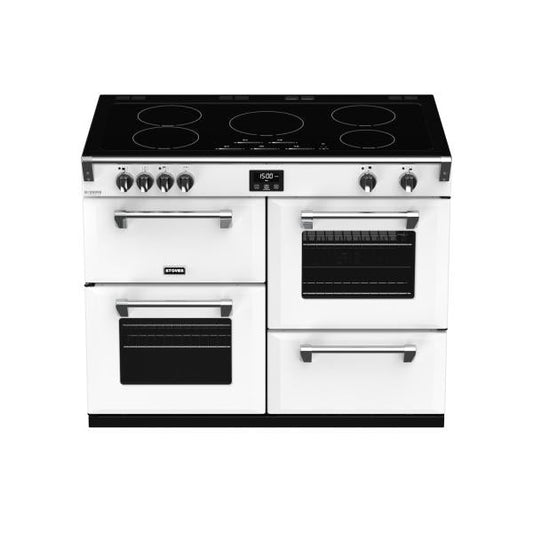 STOVES RICHMOND Deluxe S1100 EI INDUKTION CB Icy White/Chrom