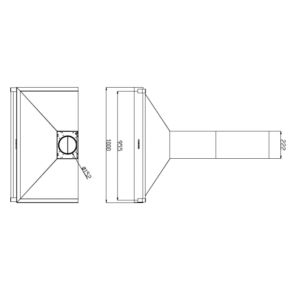 STOVES S1000 RICH CHIM RAIL Black