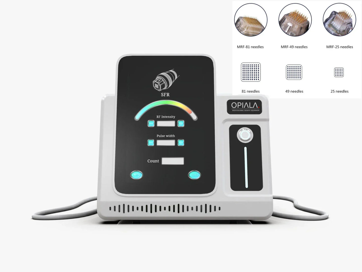 Opiala Fractional RF microneedling SkinRevive 2 in 1 microneedle en Dual max SRF